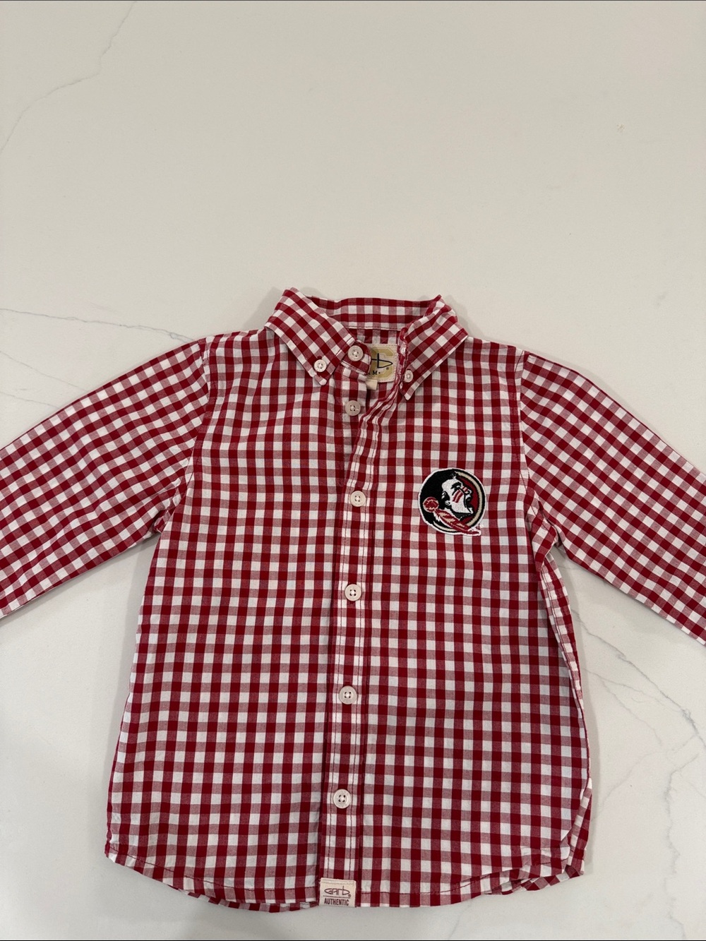 Toddler FSU Button Down